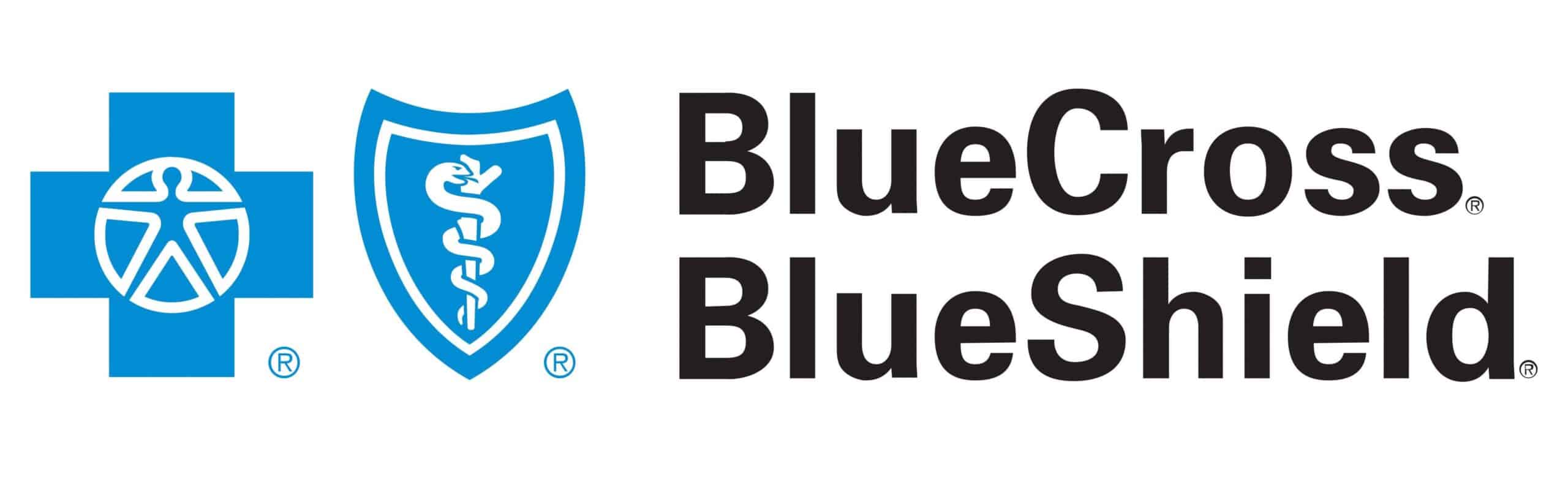 Blue Cross Blue Shield Logo: Health insurance provider emblem with cross, shield, and Rod of Asclepius symbols.