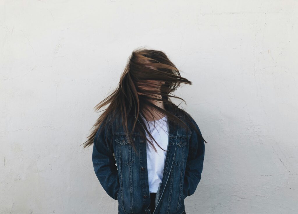 woman having anxiety