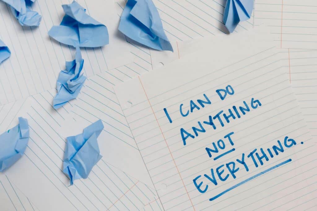 i can do anything on paper
