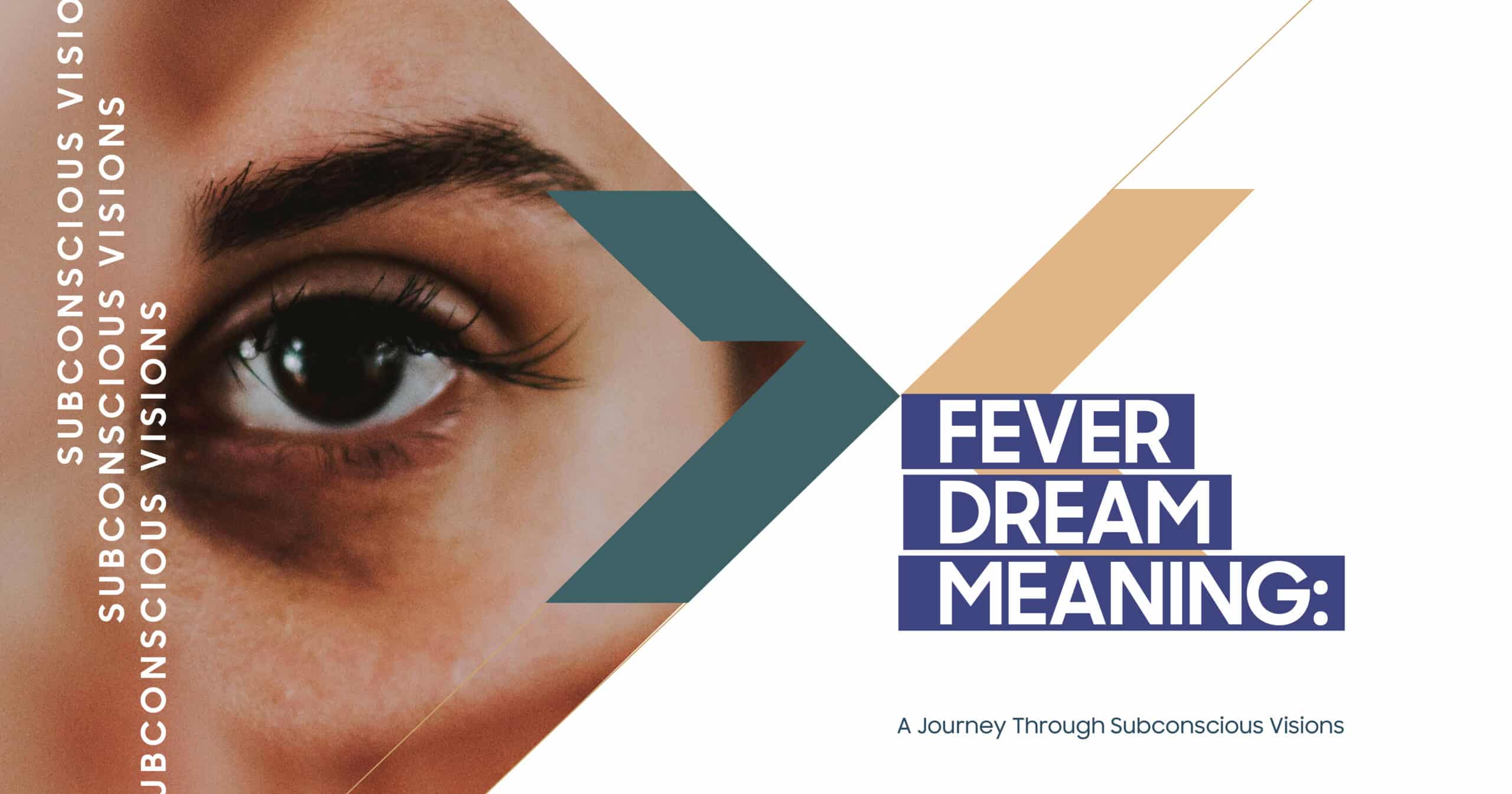 Fever Dream Meaning: Close-up of an eye representing subconscious visions, exploring the interpretation of fever dreams.