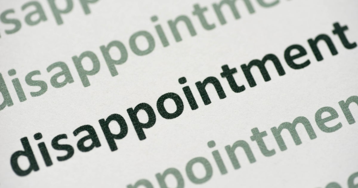 how to deal with disappointment — supporting image 1
